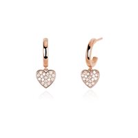 Orecchini Mabina Donna One Love in Argento Zircone 563249 - 563249